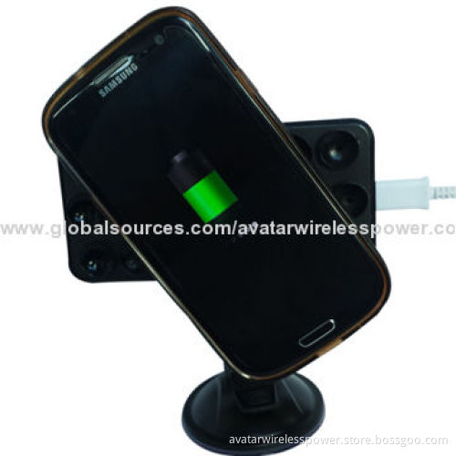 Qi car wireless charger with high efficiency
